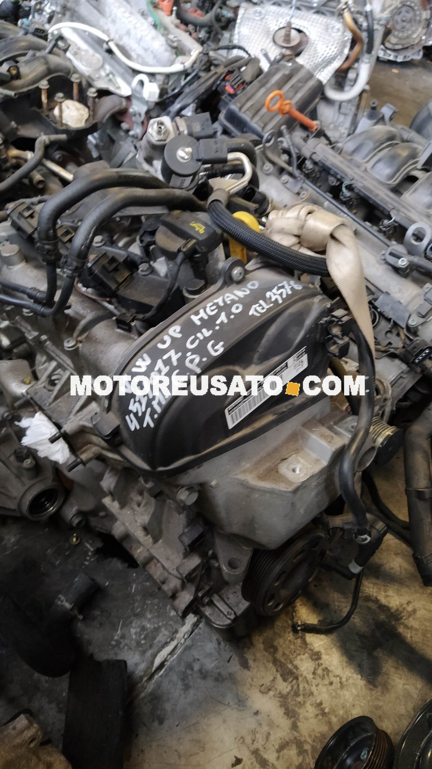 motore Volkswagen up cpg metano