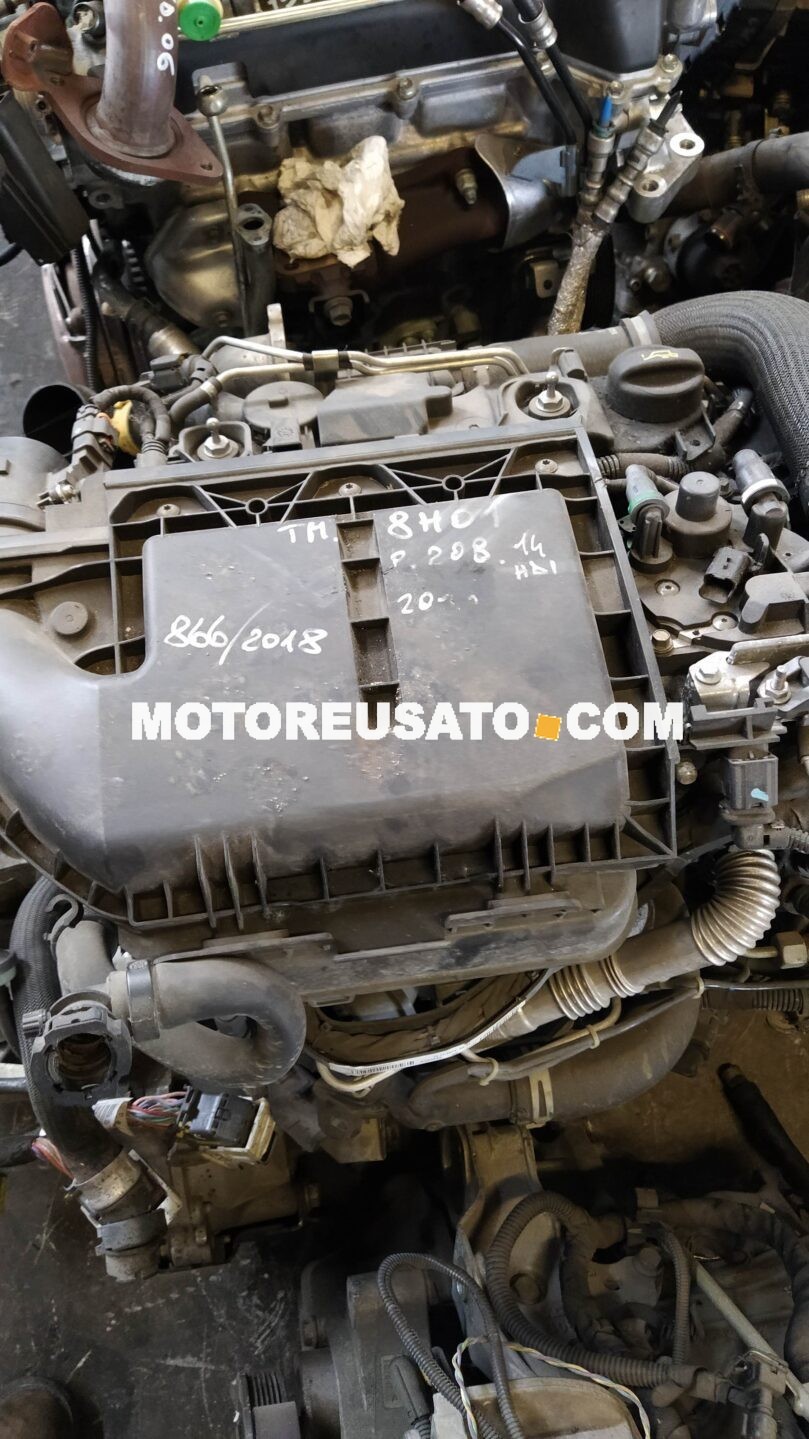 motore Peugeot 208 1400 HDI 8h01