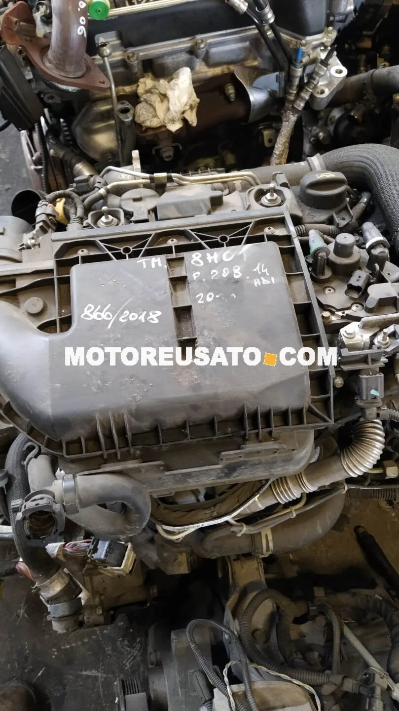 motore Peugeot 208 1400 HDI 8h01