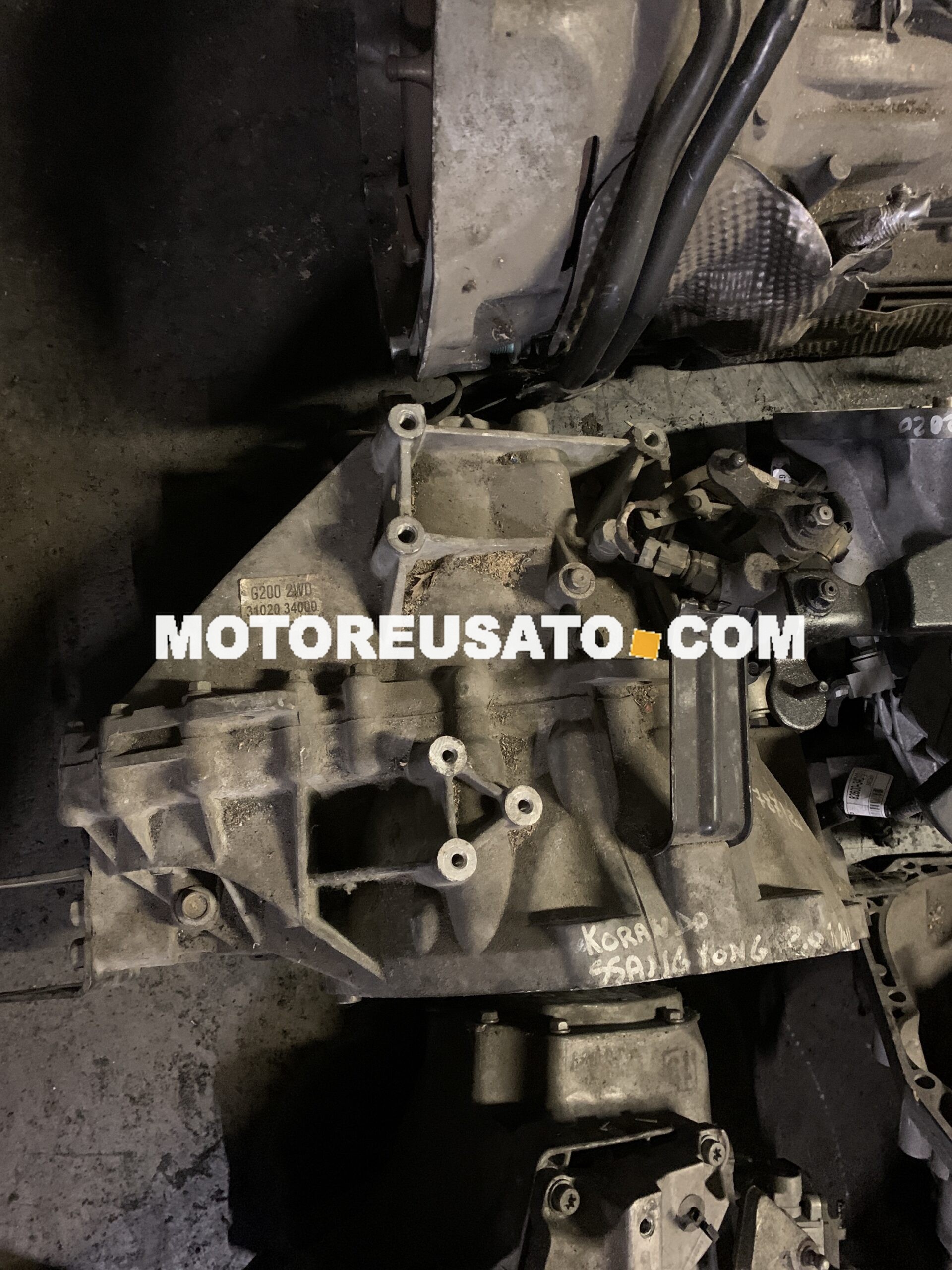 Cambio korando ssangyong 2.0 diesel 2wd
