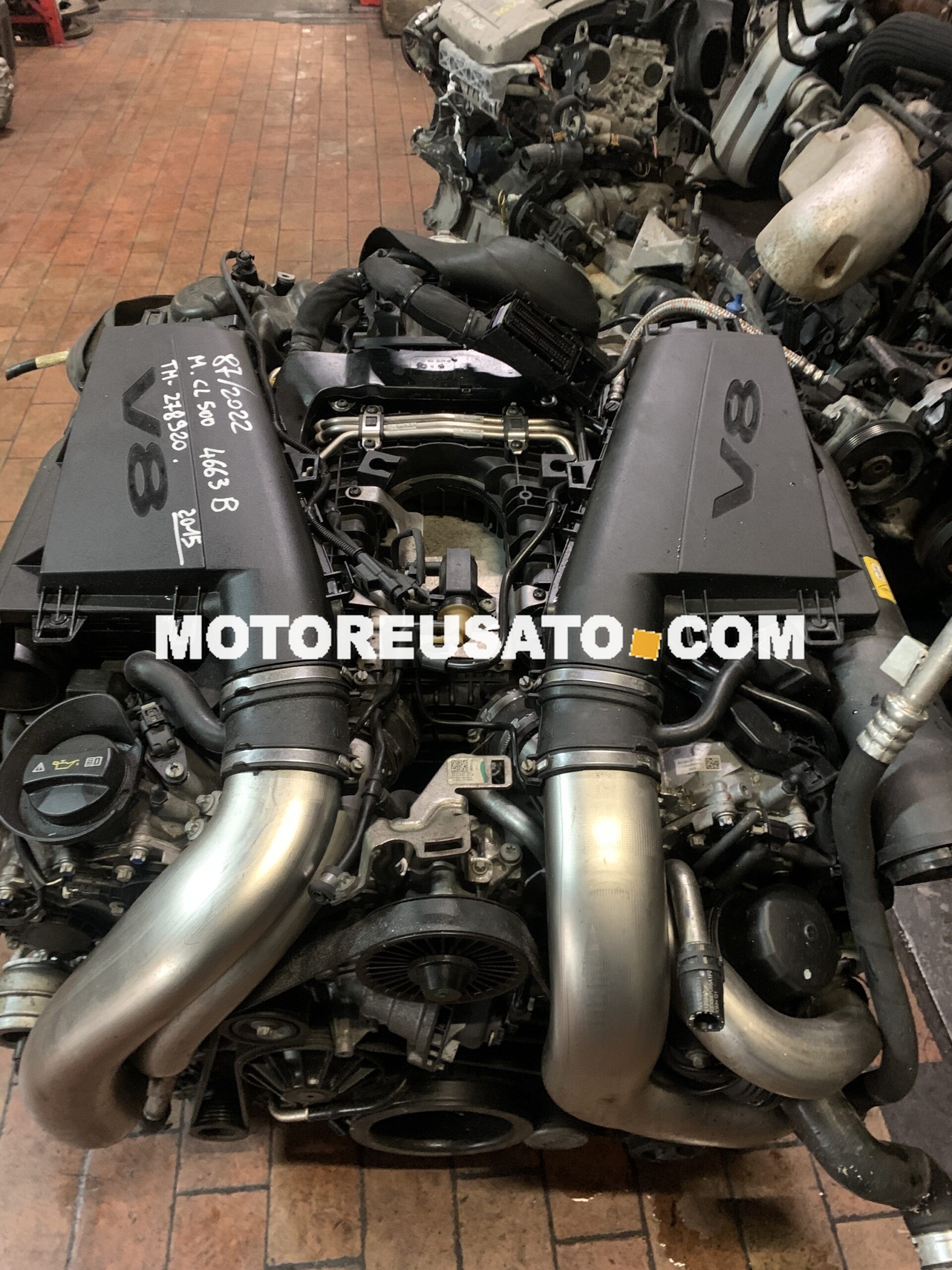 Motore 278920 mercedes 4663 benzina kw320