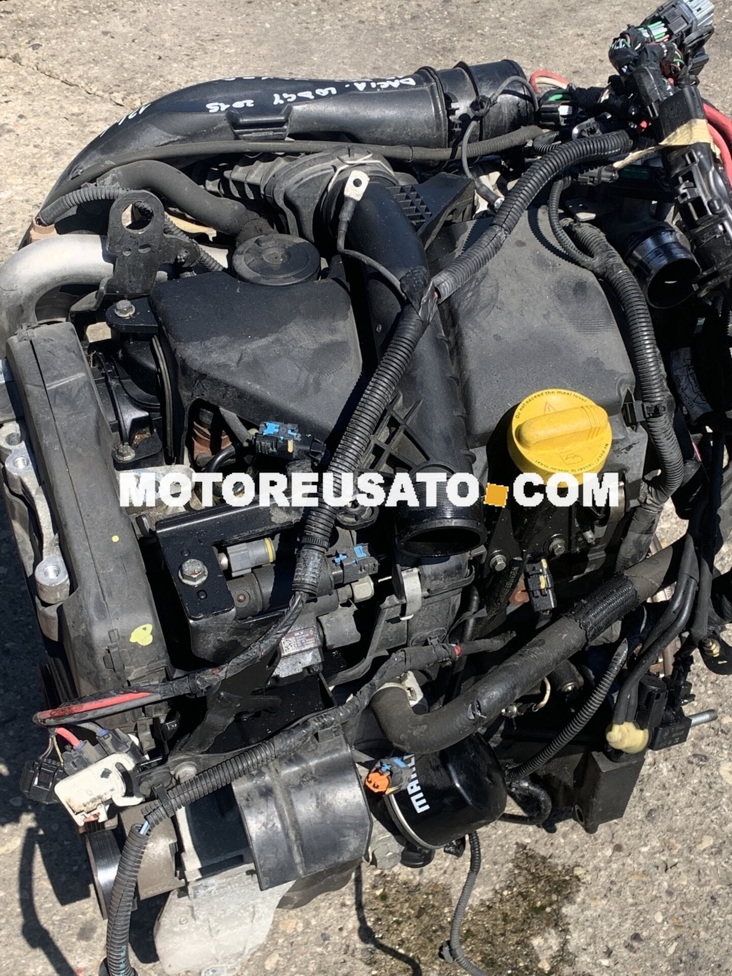 DACIA DUSTER 2015 1.5 DIESEL TIPO MOTORE K9KR8