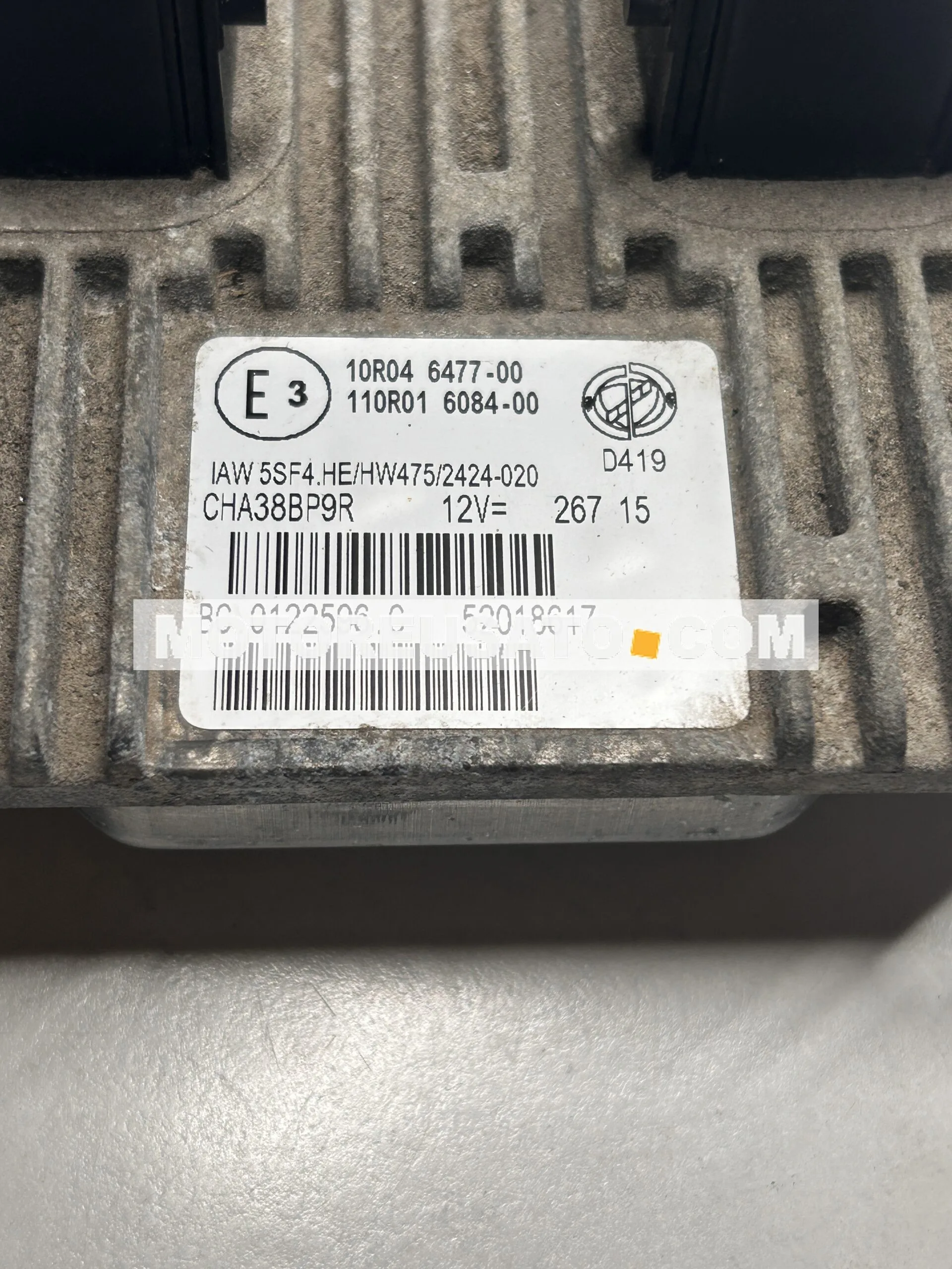 Centralina iniezione 3.0 bz/m (100kw) Fiat DUCATO IAW5SF4.HE