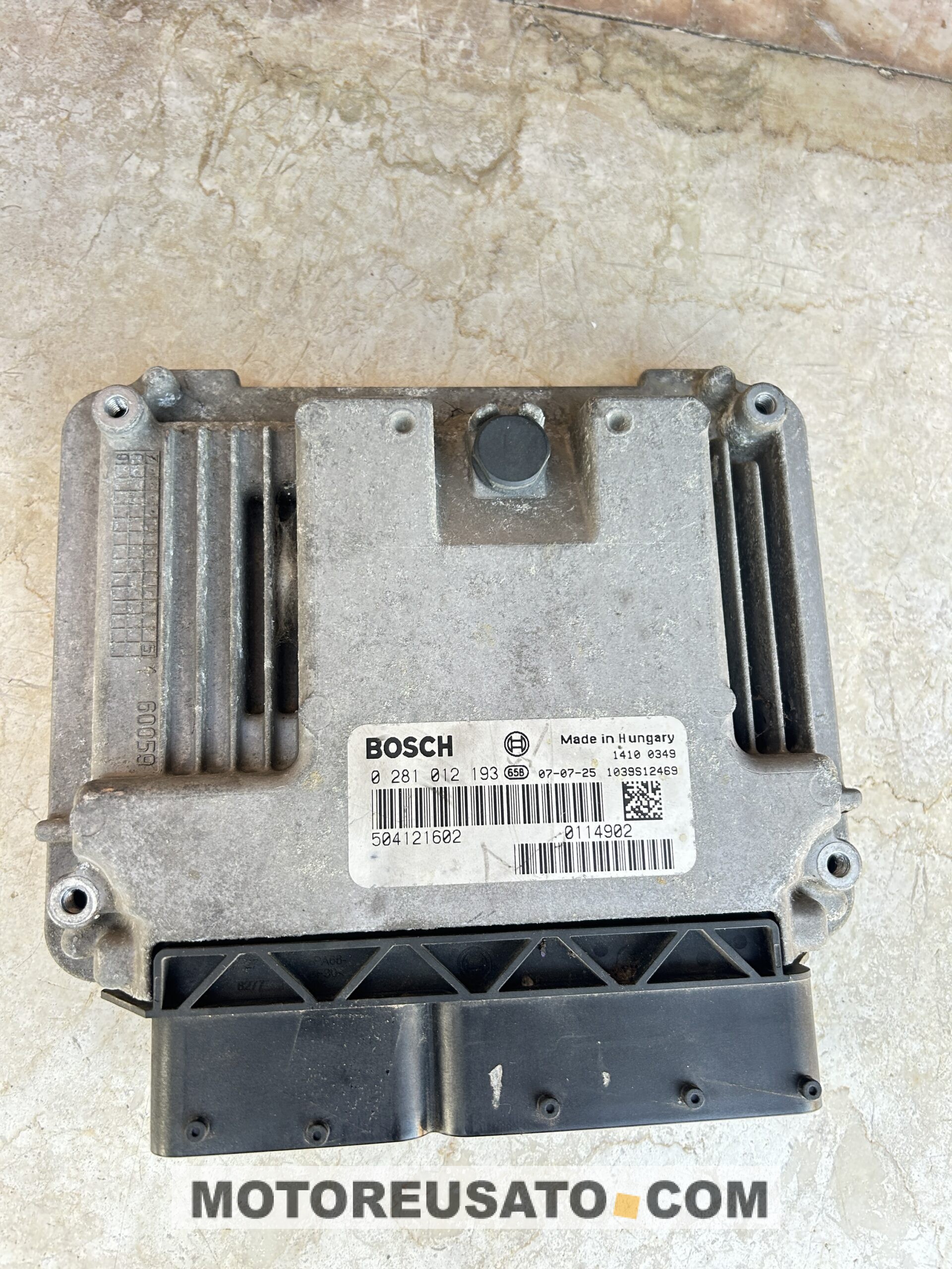 Centralina Motore Iveco Daily 0281012193 504121602